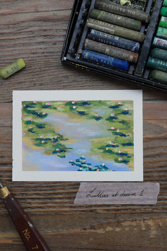 Lillies at Dawn 1