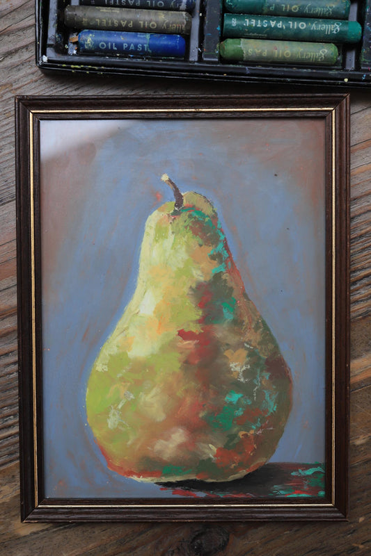 Framed Pear 1