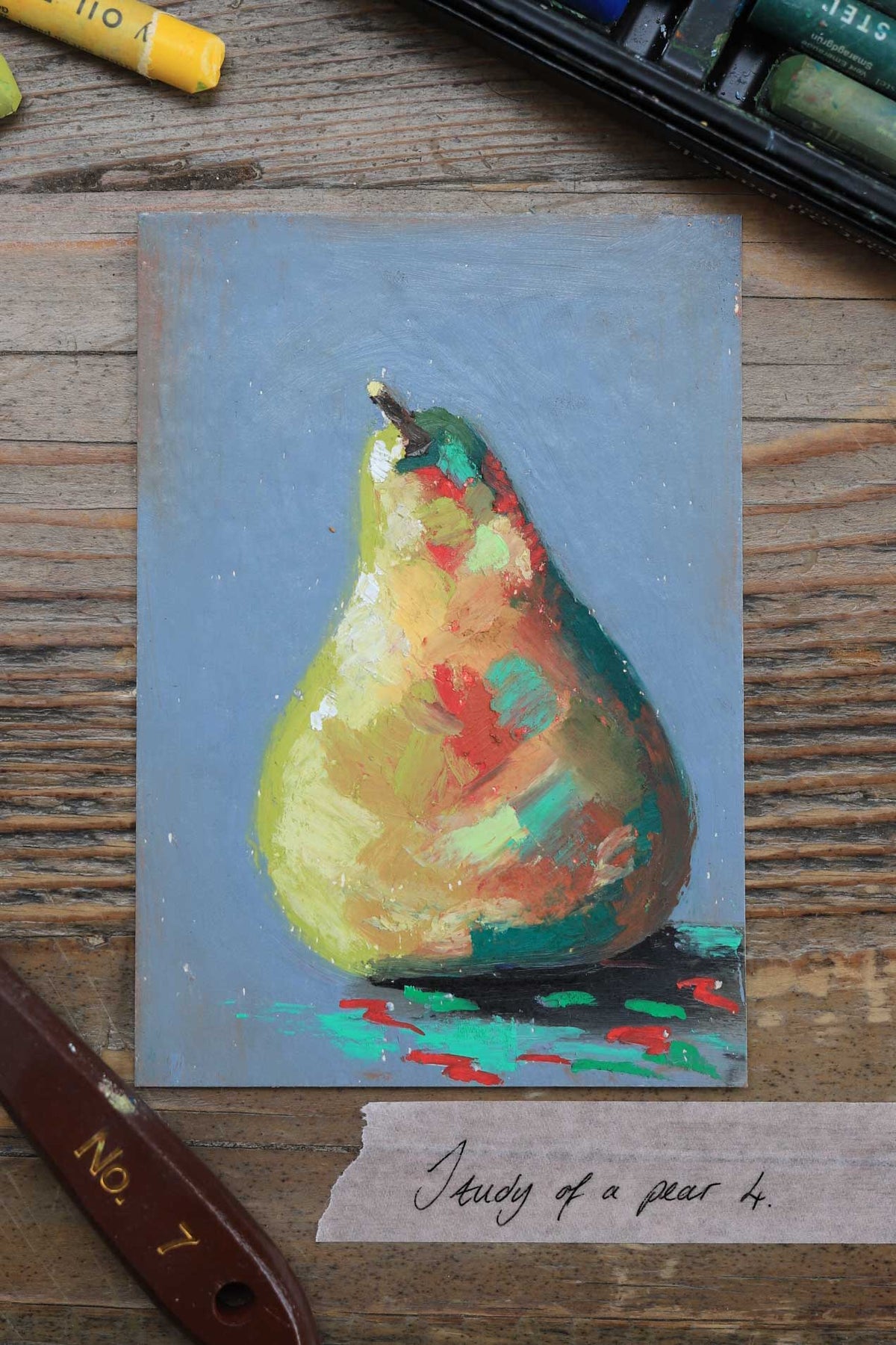 Study of a Pear 4