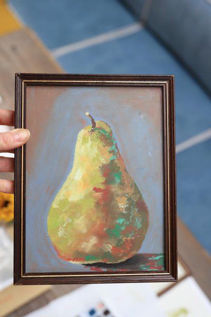 Framed Pear 1