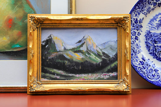 Somewhere in the Alps Print