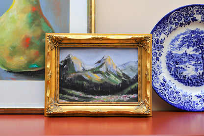 Somewhere in the Alps Print