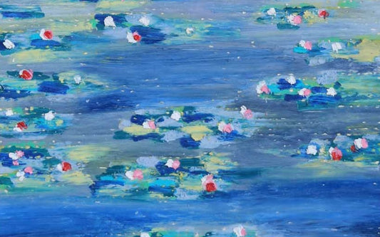 Lillies in the Moonlight