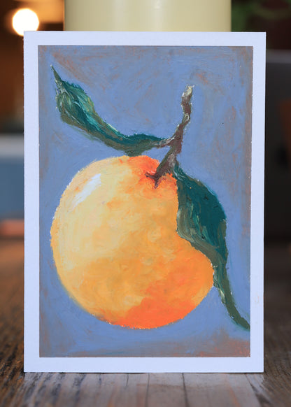 Study of an Orange