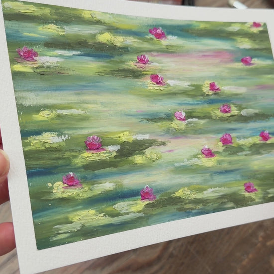 Lillies at Dusk 7 - studio video