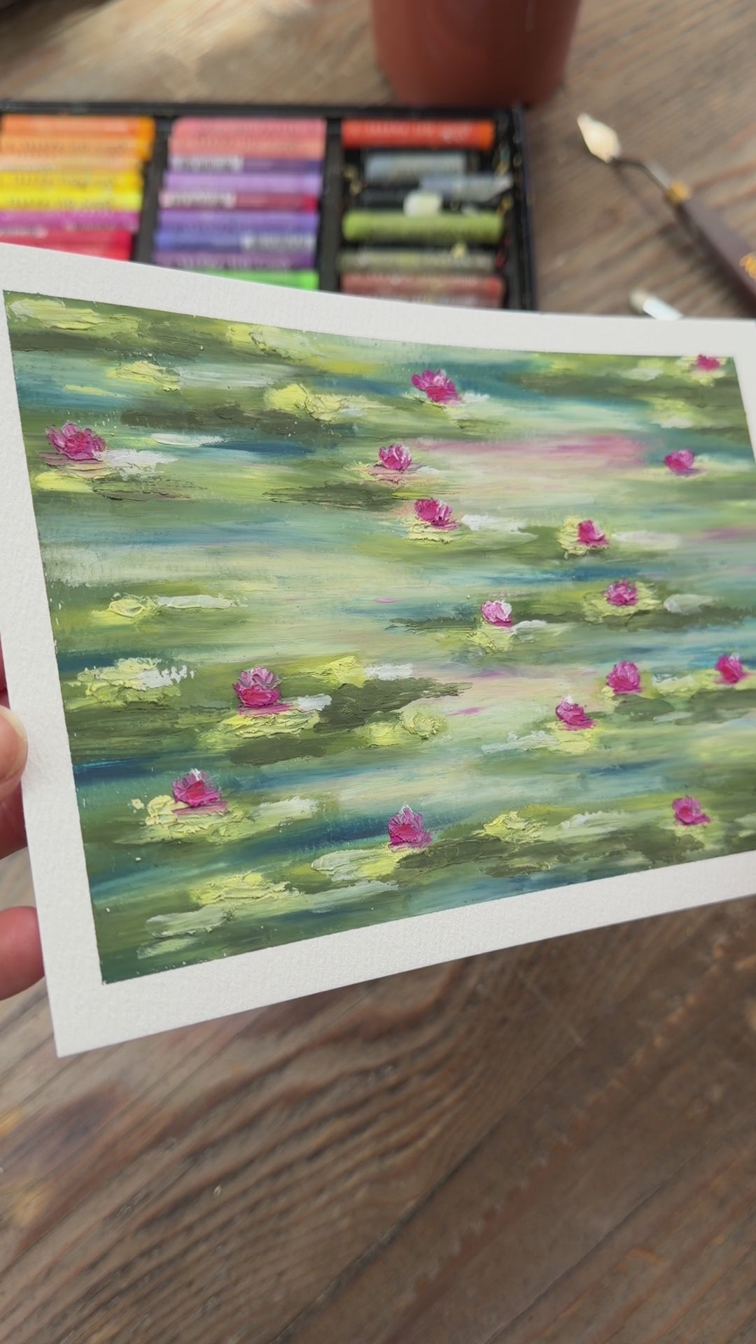 Lillies at Dusk 7 - studio video