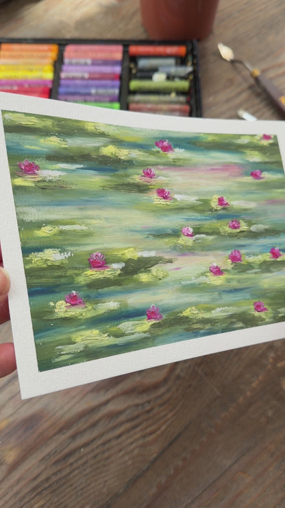 Lillies at Dusk 7 - studio video