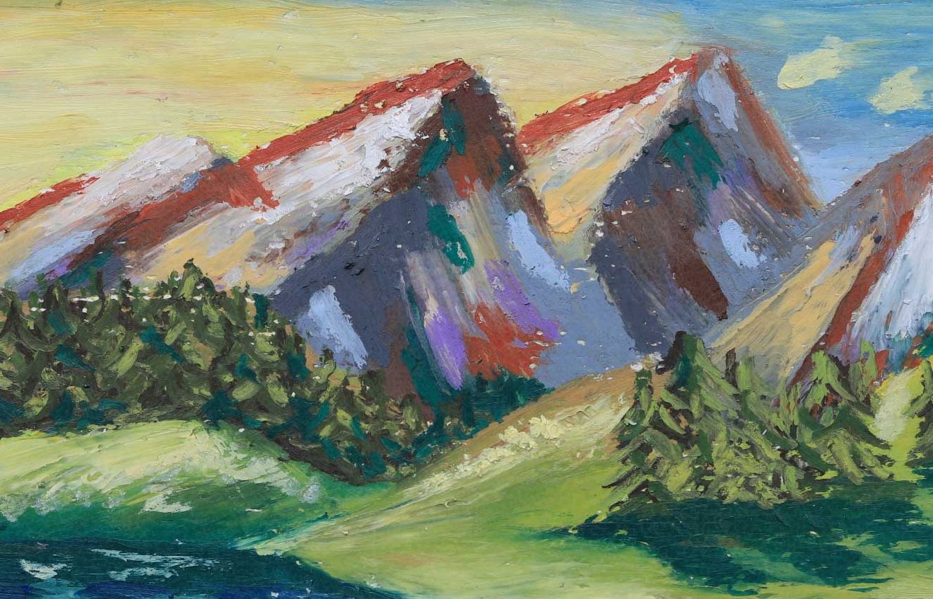 Mountain Lake print